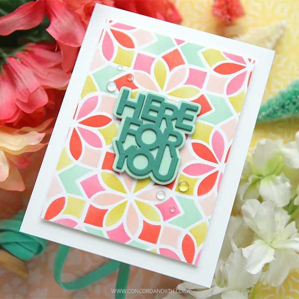 Concord &amp; 9th - Kristina Werner Cara Medallion Stencil Pack