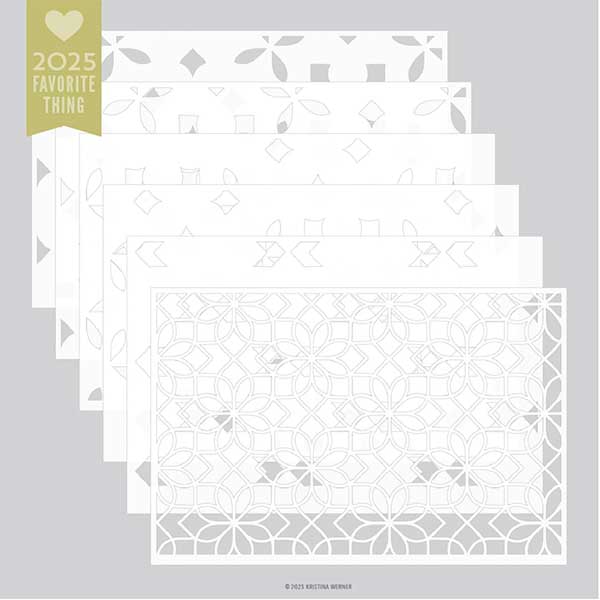 Concord &amp; 9th - Kristina Werner Cara Medallion Stencil Pack