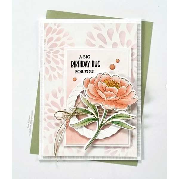 Penny Black Patina Stencil