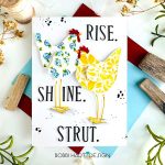 Papertrey Ink Country Rooster Stencil Collection