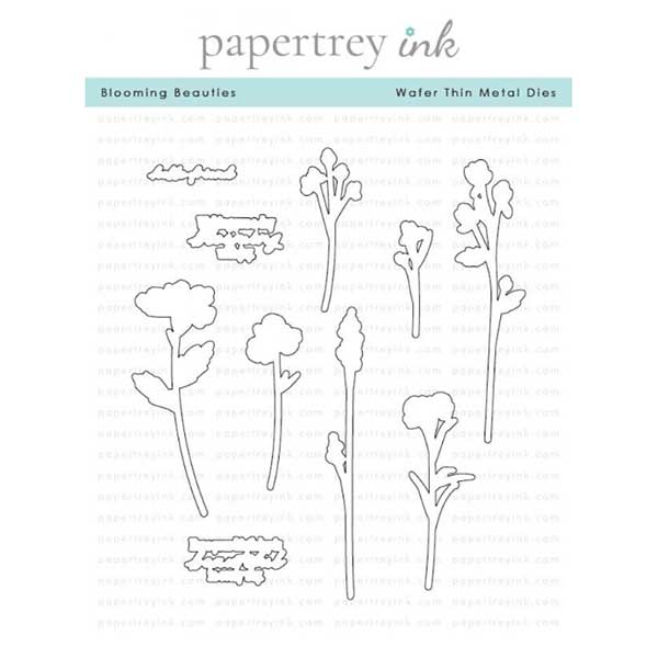 Papertrey Ink Blooming Beauties Dies