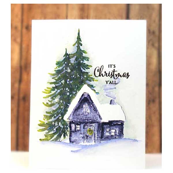 Penny Black Cozy Cabin Stamp Set