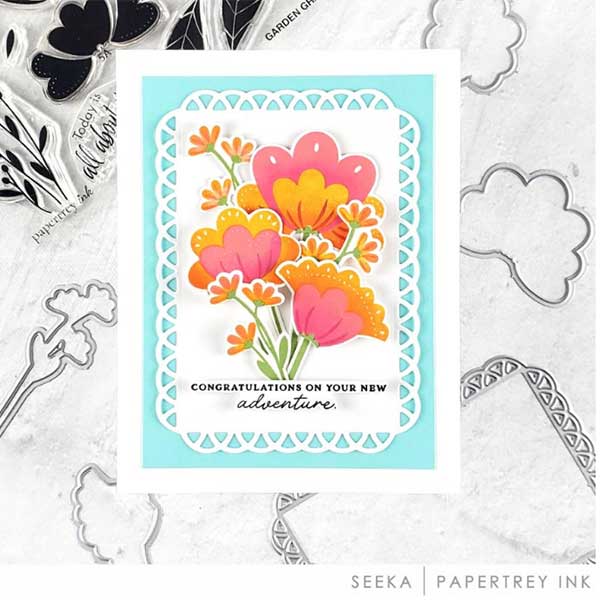 Papertrey Ink Garden Grace Dies