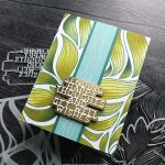 Concord & 9th – Kristina Werner Long Line Leaves Stamp