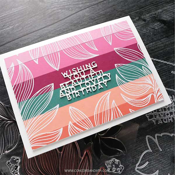 Concord &amp; 9th - Kristina Werner Long Line Leaves Dies