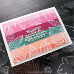 Concord & 9th – Kristina Werner Long Line Leaves Stencil Pack