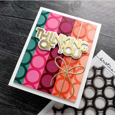 Concord &amp; 9th - Kristina Werner Bold Circles Background Stamp