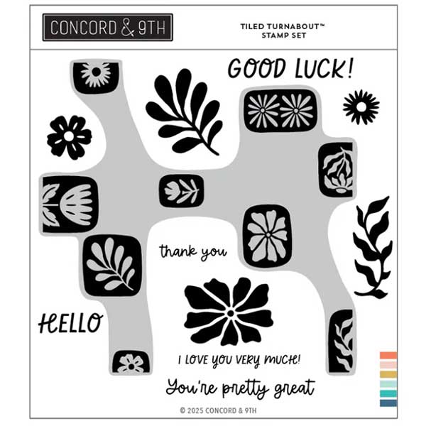 Concord &amp; 9th Tiled Turnabout Stamp