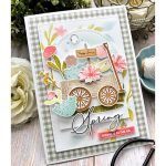 Papertrey Ink Spring Wagon Stamp