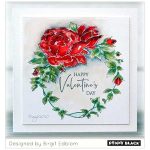 Penny Black Winsome Wreath Stamp