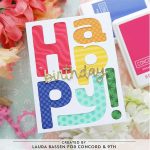Concord & 9th Big Happy Patterns Stamp Set