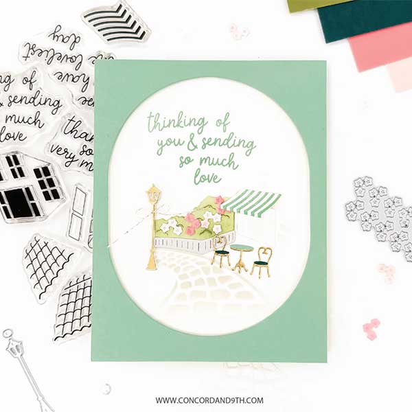 Concord &amp; 9th Seaside Stencil Pack