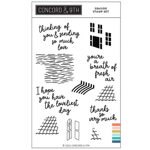 Concord &amp; 9th Seaside Stamp