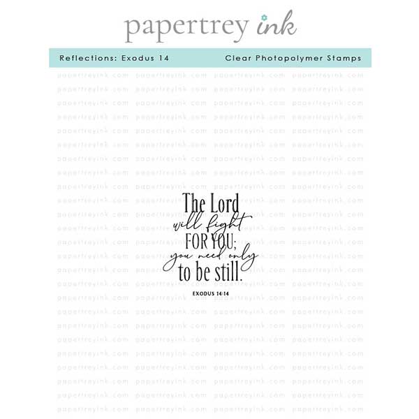 Papertrey Ink Reflections: Exodus 14 Stamp