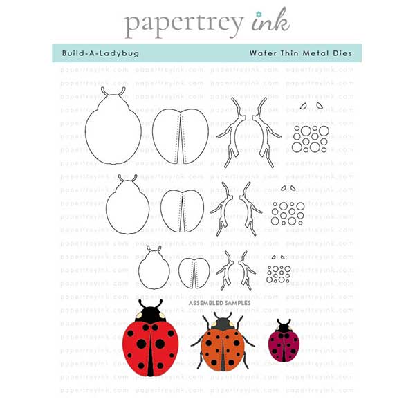 Papertrey Ink Build-A-Ladybug Dies