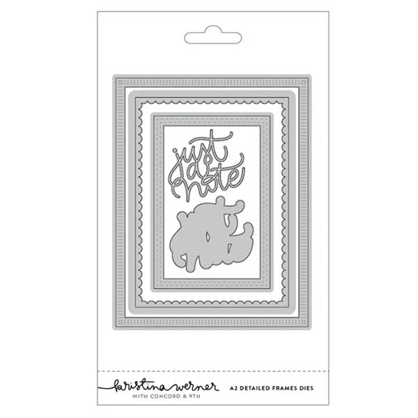 Concord &amp; 9th - Kristina Werner A2 Detailed Frames Dies