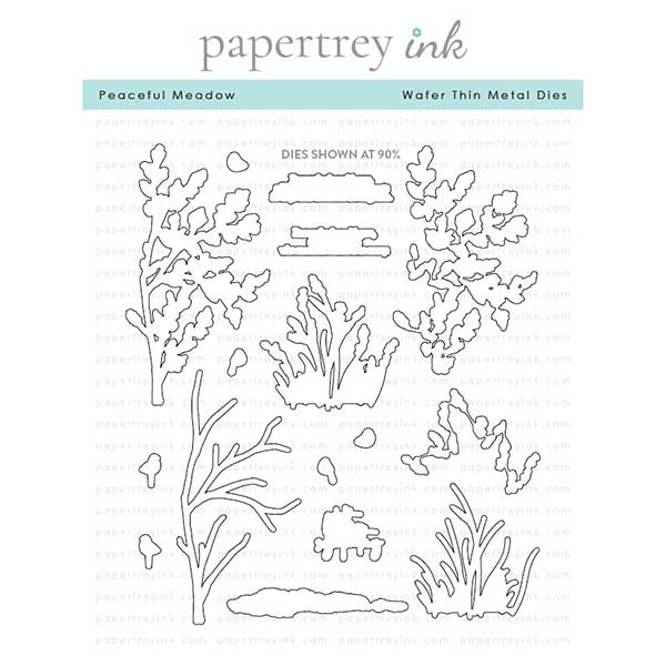 Papertrey Ink Peaceful Meadow Dies