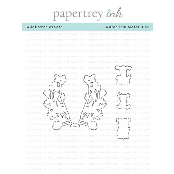 Papertrey Ink Wildflower Wreath Dies