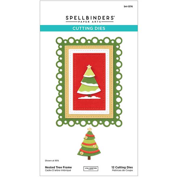 Spellbinders Nested Tree Frame Etched Dies