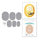 Spellbinders Scallop and Stitched Edge Ovals Etched Dies