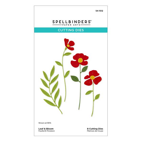 Spellbinders Leaf &amp; Bloom Etched Dies