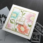 Concord & 9th – Kristina Werner Aubrey Blooms Background Stamp