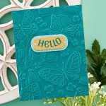 Spellbinders Beautiful Butterflies 3D Embossing Folder