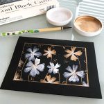 Spellbinders Yasutomo Reddish Gold Japanese Watercolor