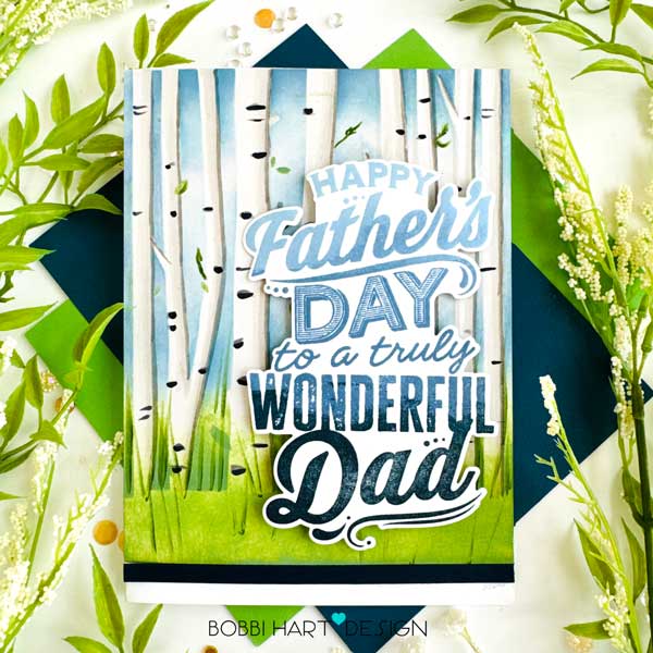 Papertrey Ink Birch Grove Stencil Collection