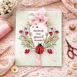 Papertrey Ink Wildflower Wreath Stamp