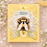 Papertrey Ink Wildflower Wreath Stamp