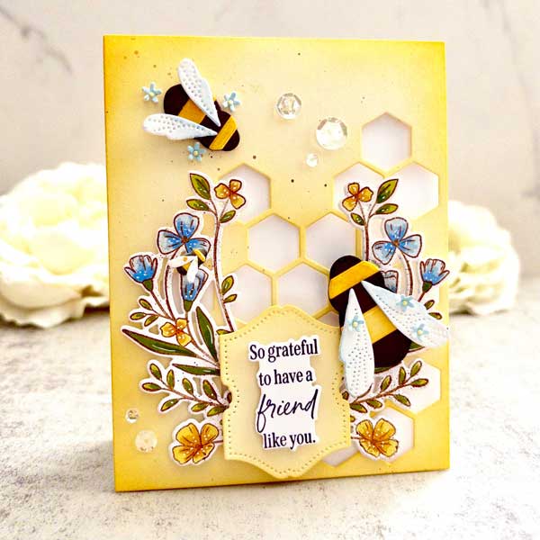 Papertrey Ink Build-A-Bumblebee Dies