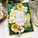 Papertrey Ink Into the Blooms: Pressed Flowers Dies