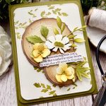 Papertrey Ink Into the Blooms: Pressed Flowers Dies