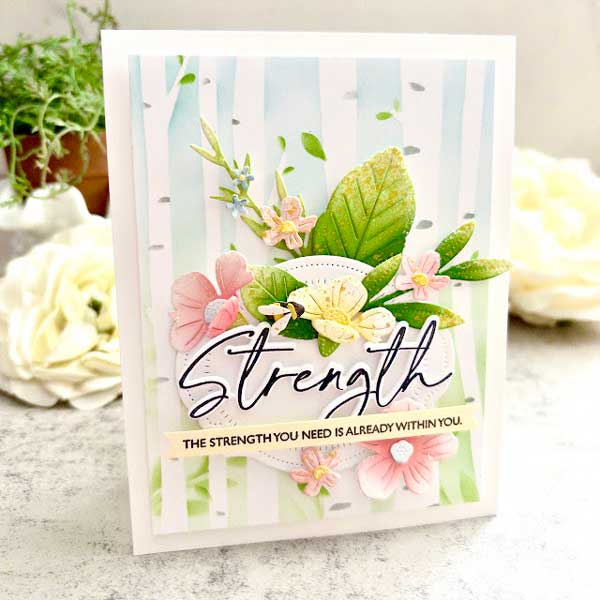 Papertrey Ink This is Big Sentiments: Strength Dies