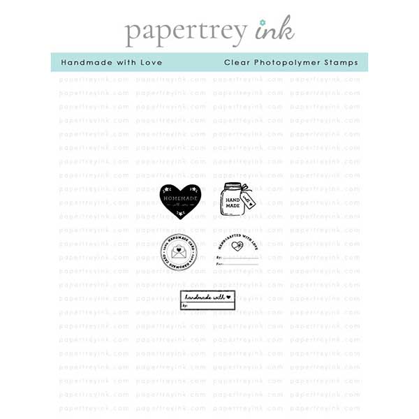 Papertrey Ink Handmade With Love Stamp