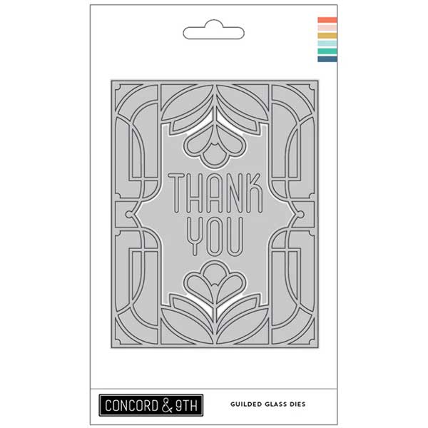 Concord &amp; 9th Gilded Glass Inlay Dies