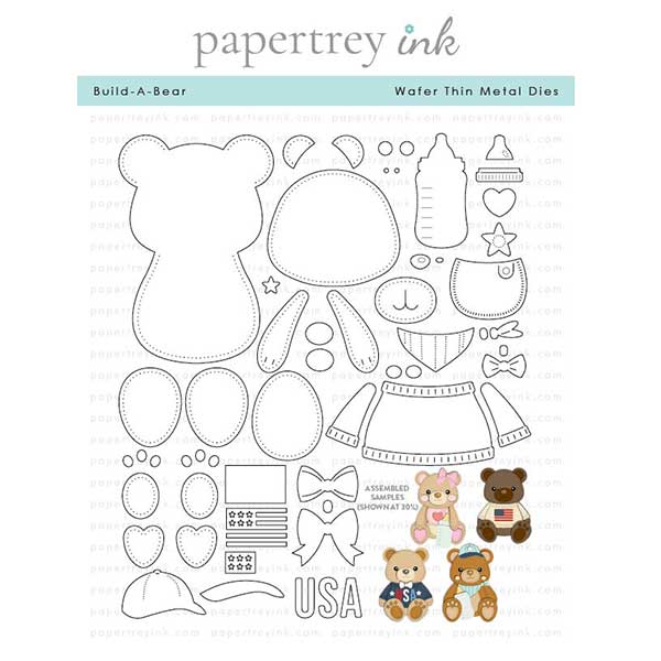 Papertrey Ink Build-A-Bear Dies