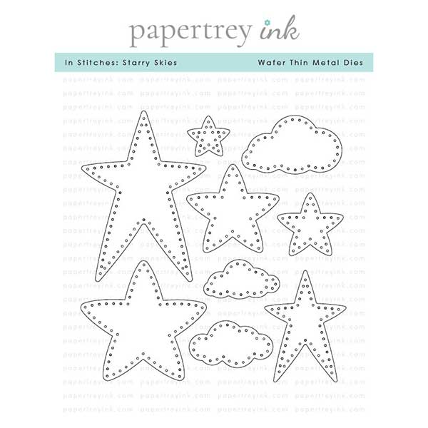 Papertrey Ink In Stitches: Starry Skies Dies