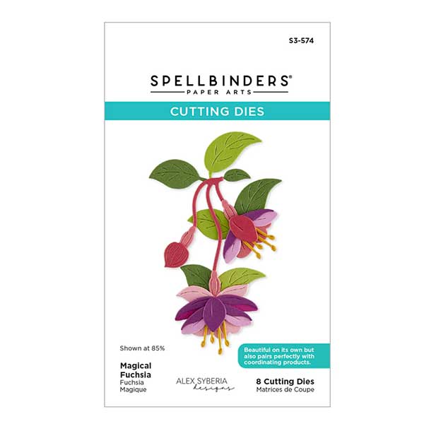 Spellbinders Magical Fuchsia Etched Dies