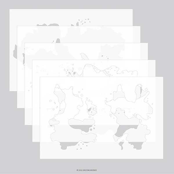 Concord &amp; 9th - Kristina Werner Splash Stencil Pack
