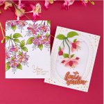 Spellbinders Layered Magical Fuchsia Stencil