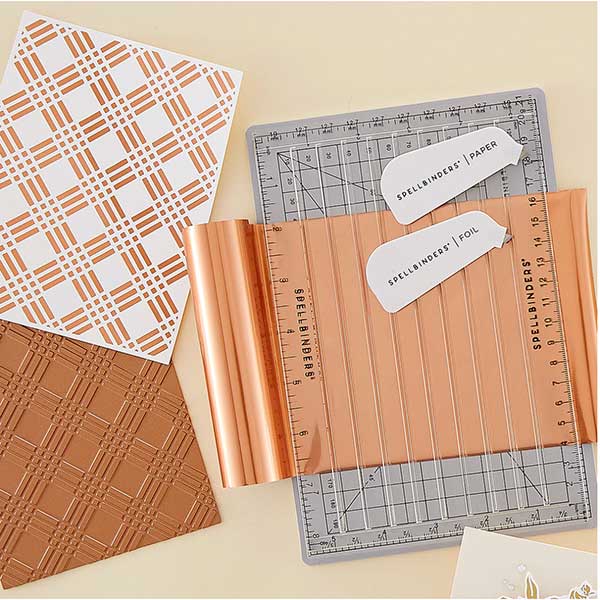 Spellbinders Glimmer Hot Foil Roll - Satin Rose Gold