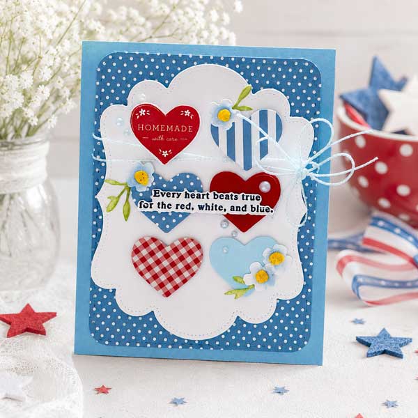 Papertrey Ink Handmade With Love Stamp