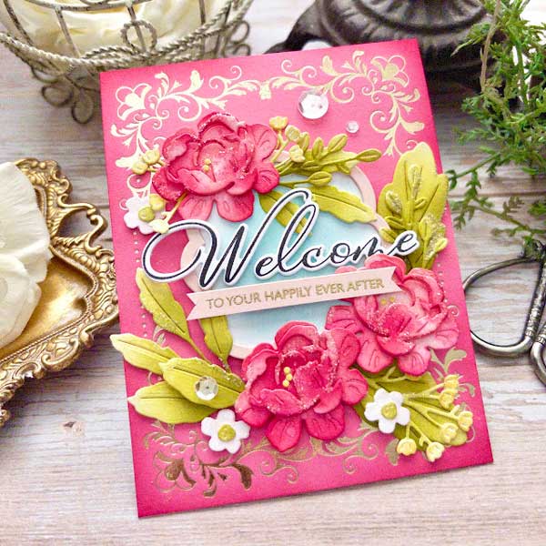 Papertrey Ink This is Big Sentiments: Welcome Dies