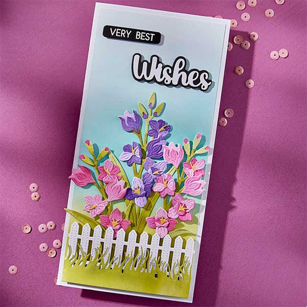Spellbinders Very Best Wishes Set by Lisa Horton <span style="color:red;">Reserve–coming soon</span>