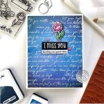 Hero Arts Hero Arts Positive Script Bold Prints Cling Rubber Stamp