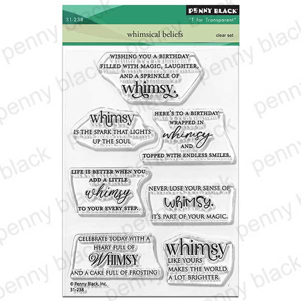 Penny Black Whimsical Beliefs Stamp Set
