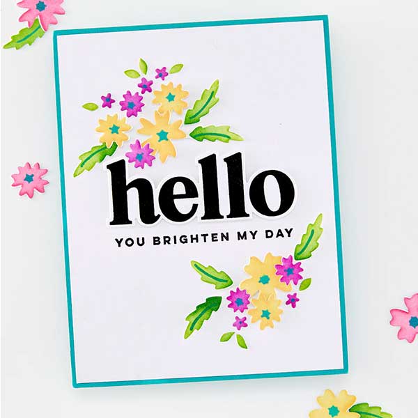Hero Arts Bitty Floral Die