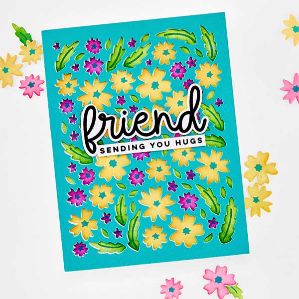 Hero Arts Bitty Floral Bundle Die &amp; Stencil Bundle
